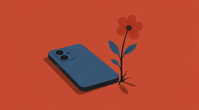 Digital Minimalism illustration