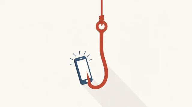 Hooked illustration
